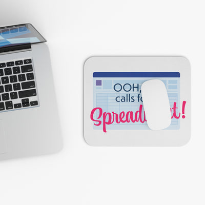 Ooh Spreadsheet - Mouse Pad 9x8