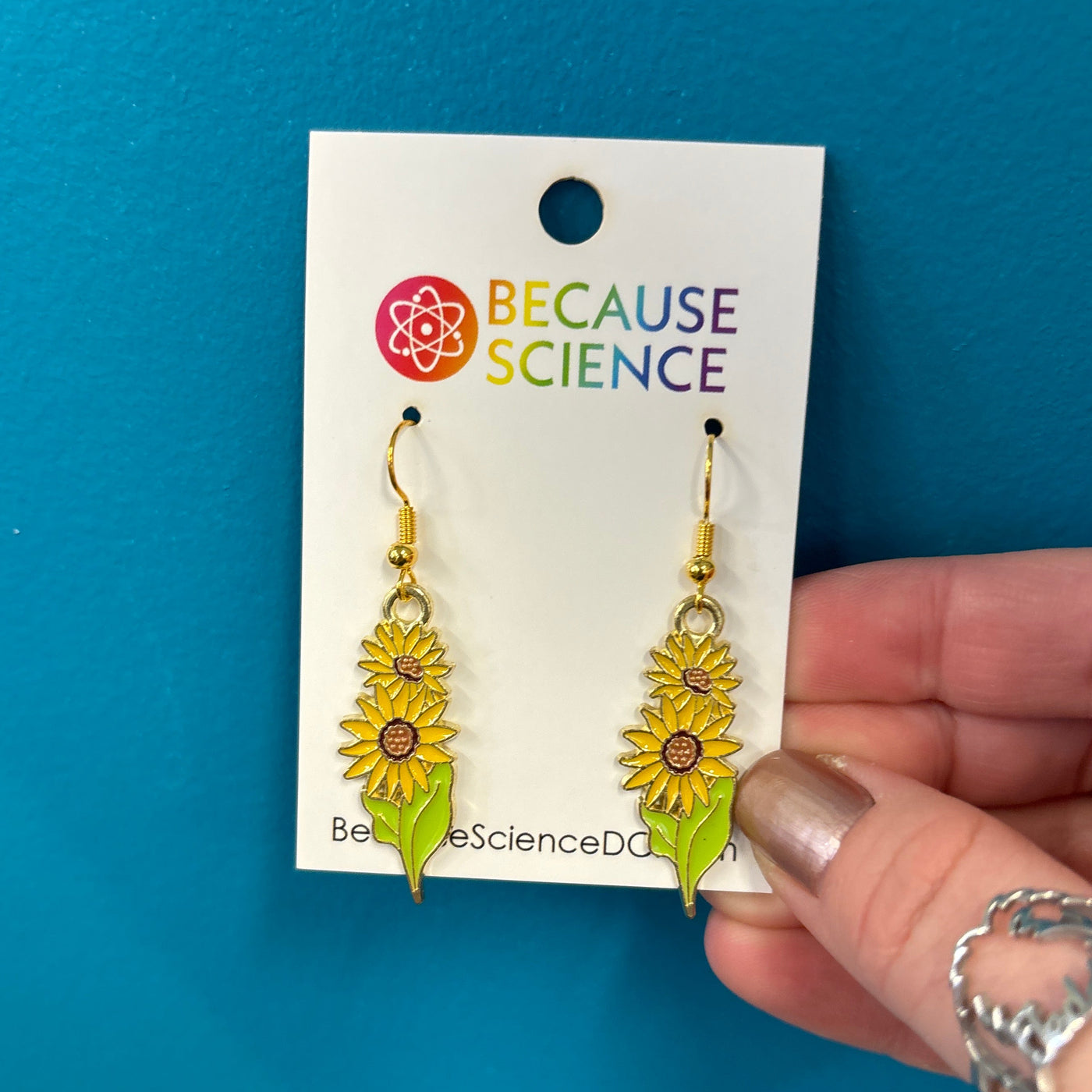 Assorted Flower Dangle Earrings