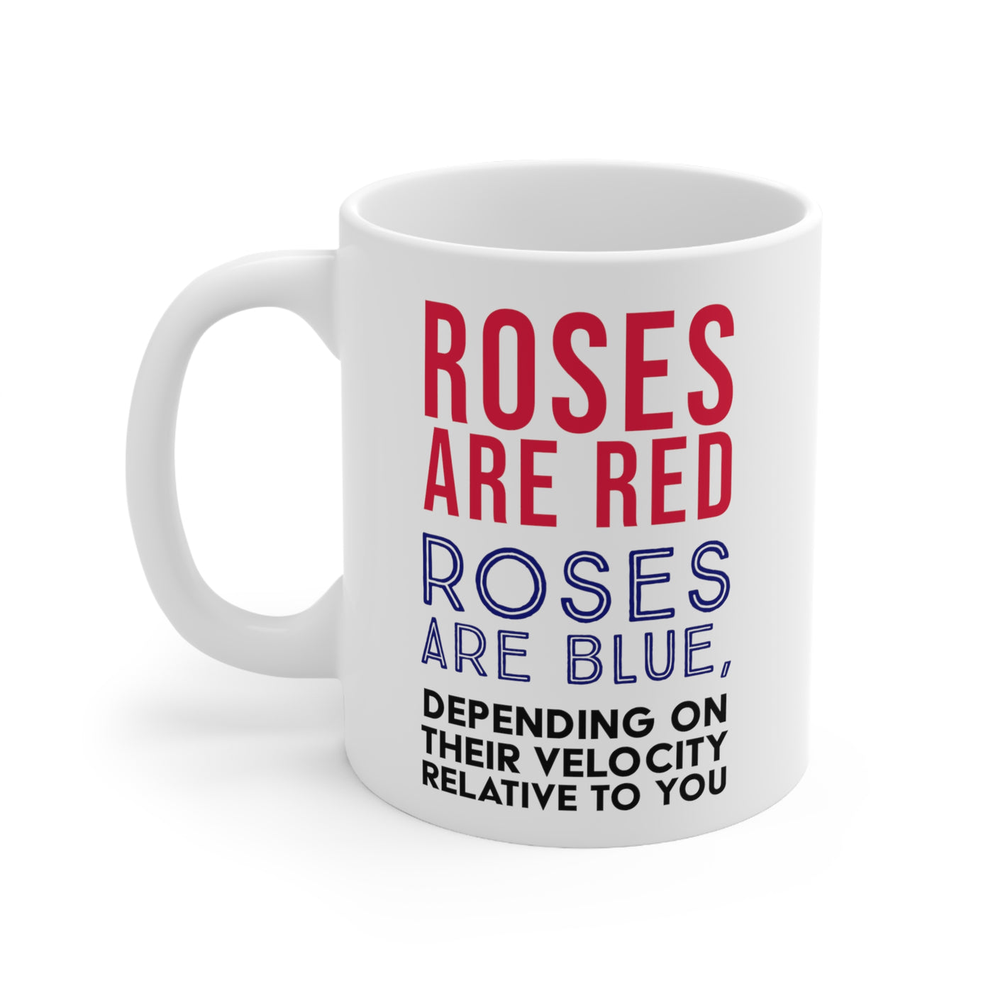 Doppler Roses - Ceramic Mug 11oz