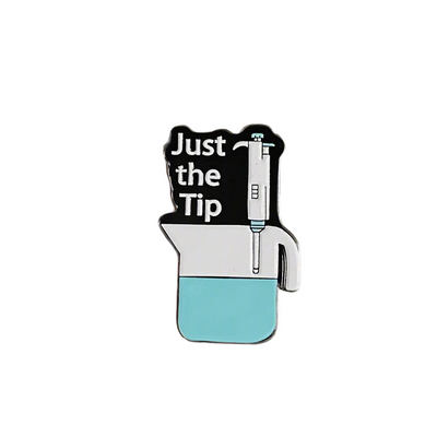 Just The Tip Enamel Pin
