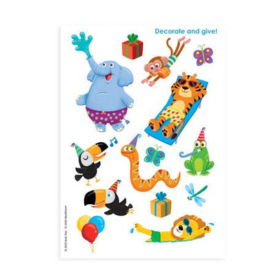 Happy Birthday! - Decorate Your Own Greeting Card