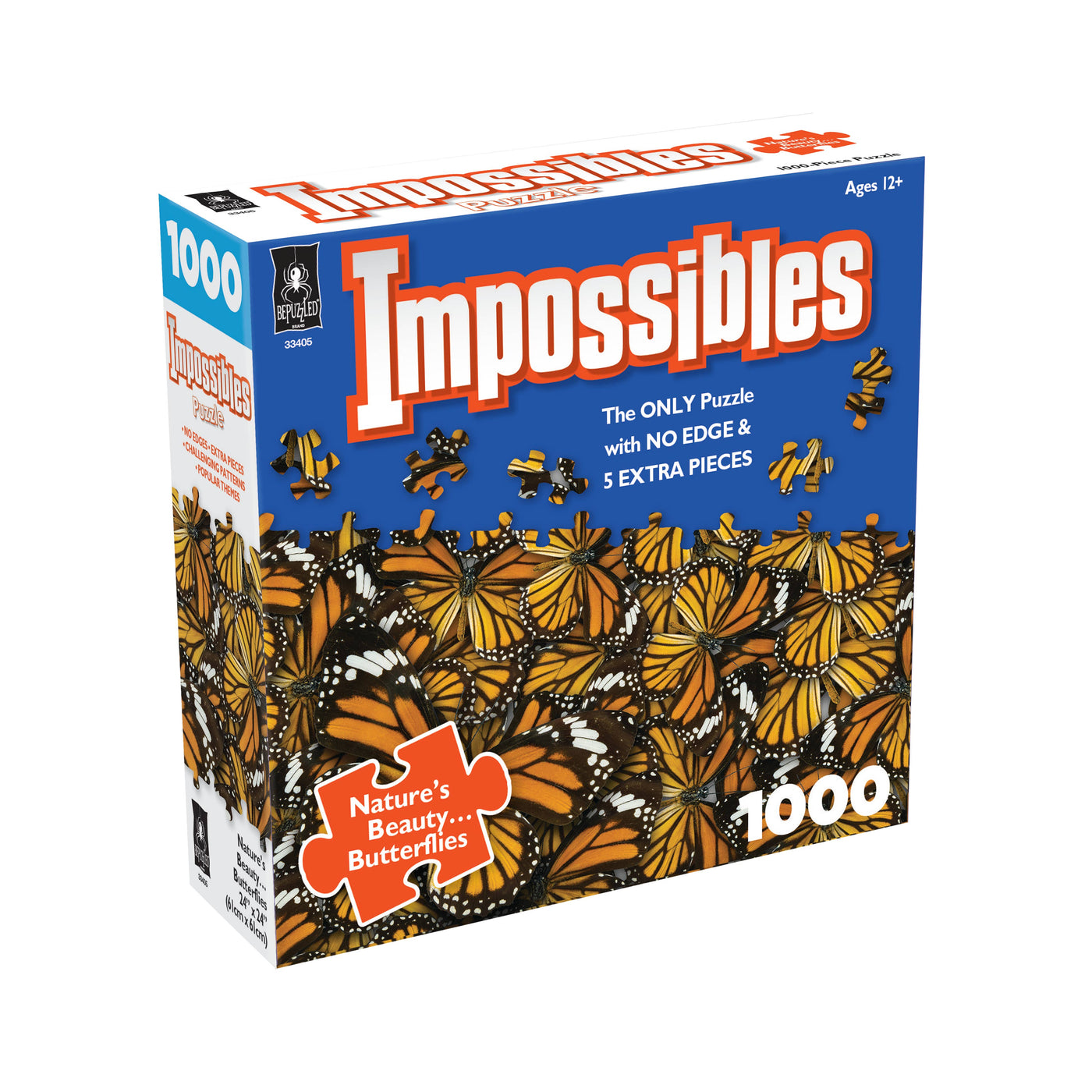 Nature's Beauty… Butterflies Puzzle 1000pc