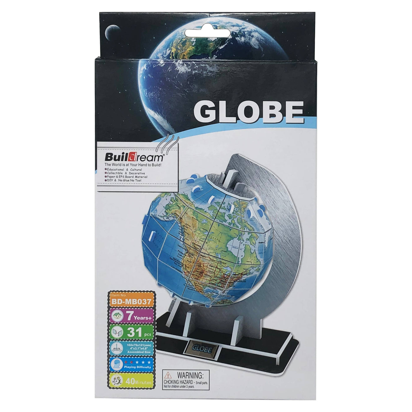 Earth Globe - 3D Puzzle