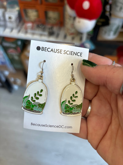 Terrarium Dangle Earrings