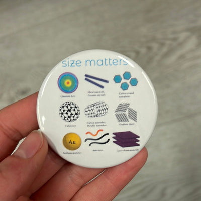 Size Matters (quantum) - 2.25" Round Magnet