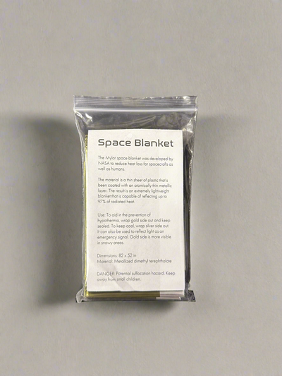 Space Blanket - Gold + Silver