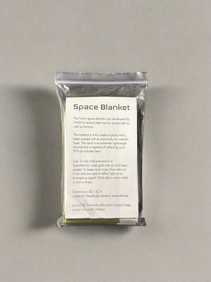Space Blanket - Gold + Silver – Because Science