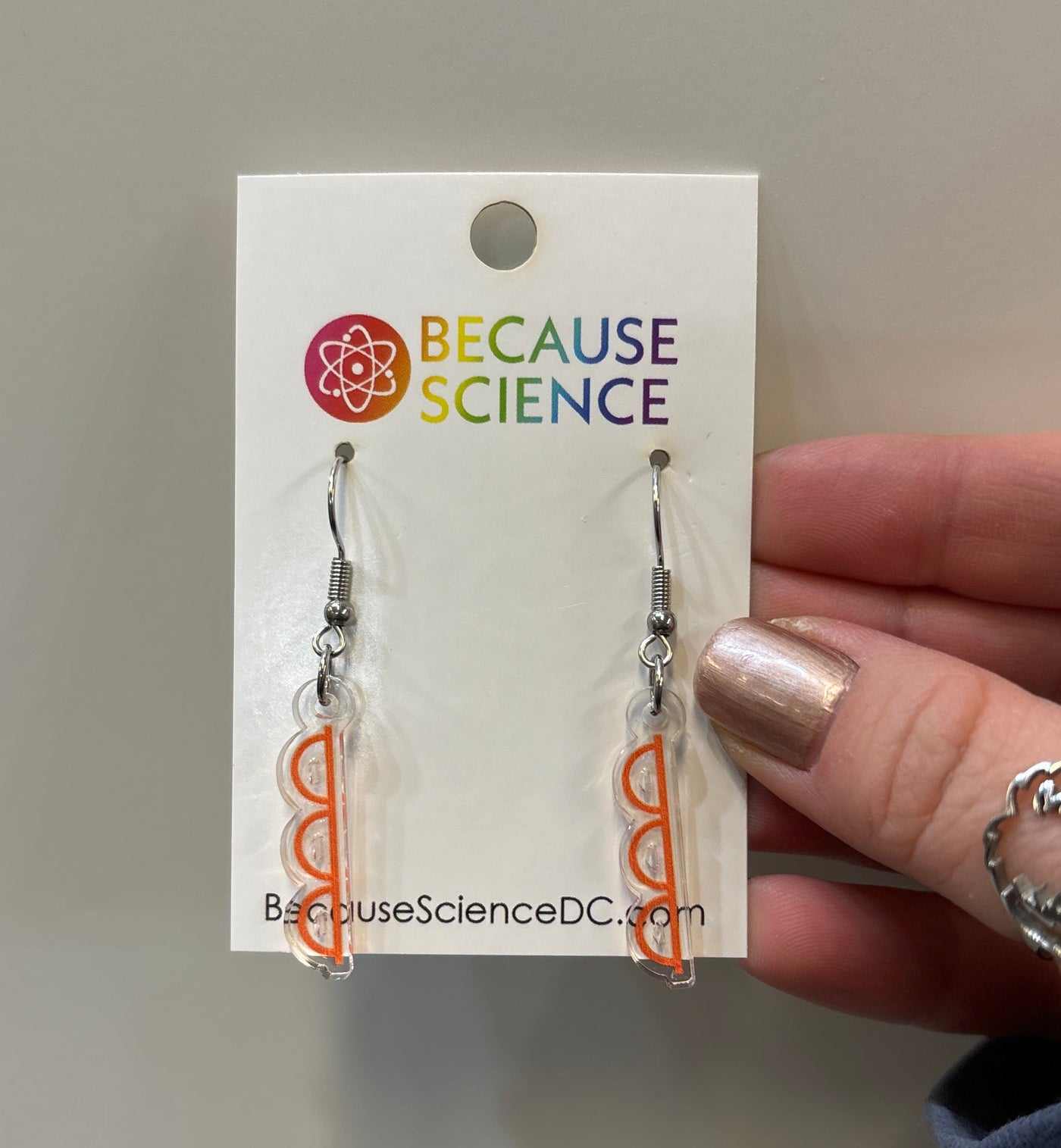 Drylines - Acrylic Dangle Earrings