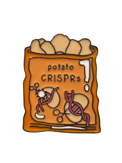 Potato Crisprs - Enamel Pin