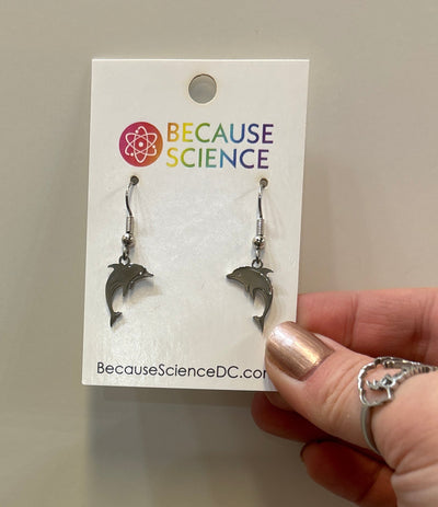 Dolphin Dangle Earrings