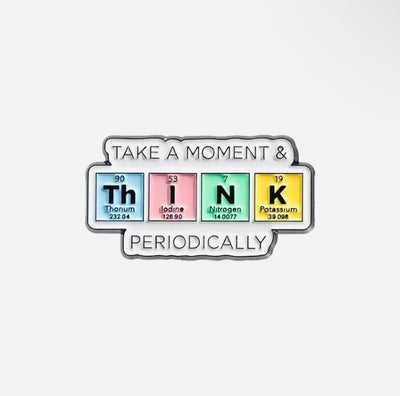 ThINK Periodically Enamel Pin
