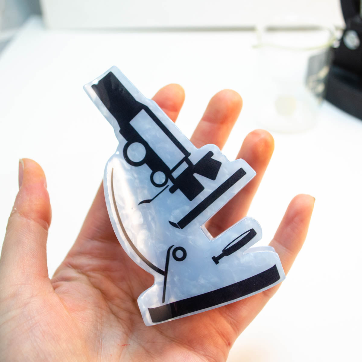 Science Claws Large Microscope Hair Claw – Because Science