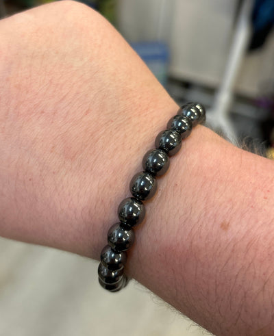 Hematine Stretch Bracelet