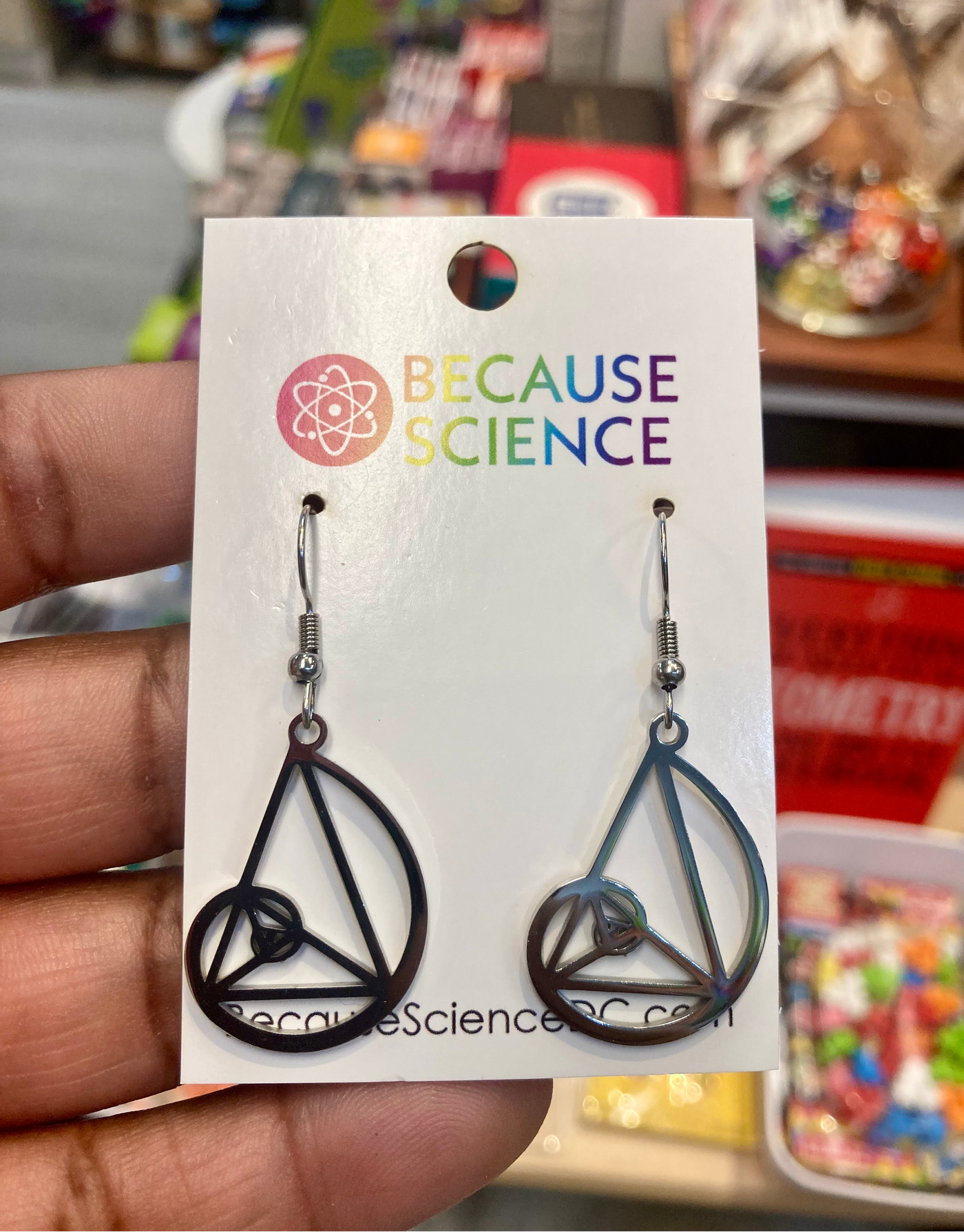 Golden Ratio Dangle Earrings