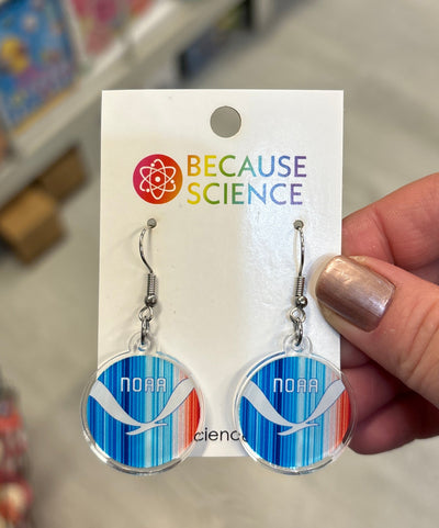 NOAA Climate Change - Acrylic Dangle Earrings