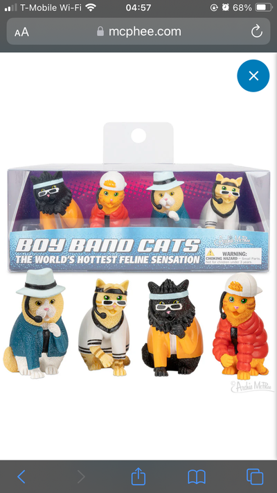 Boy Band Cats