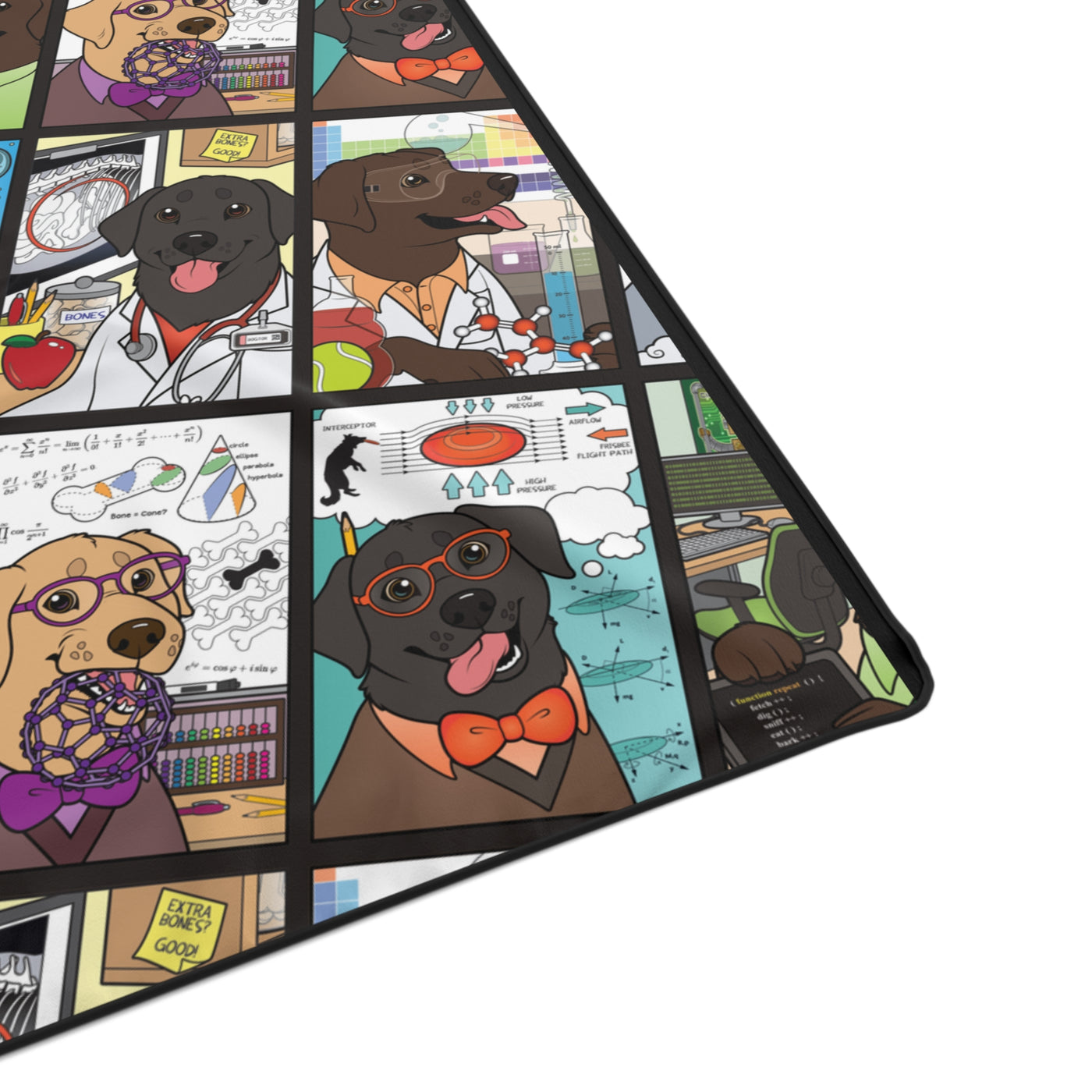 The STEM Dogs Blanket