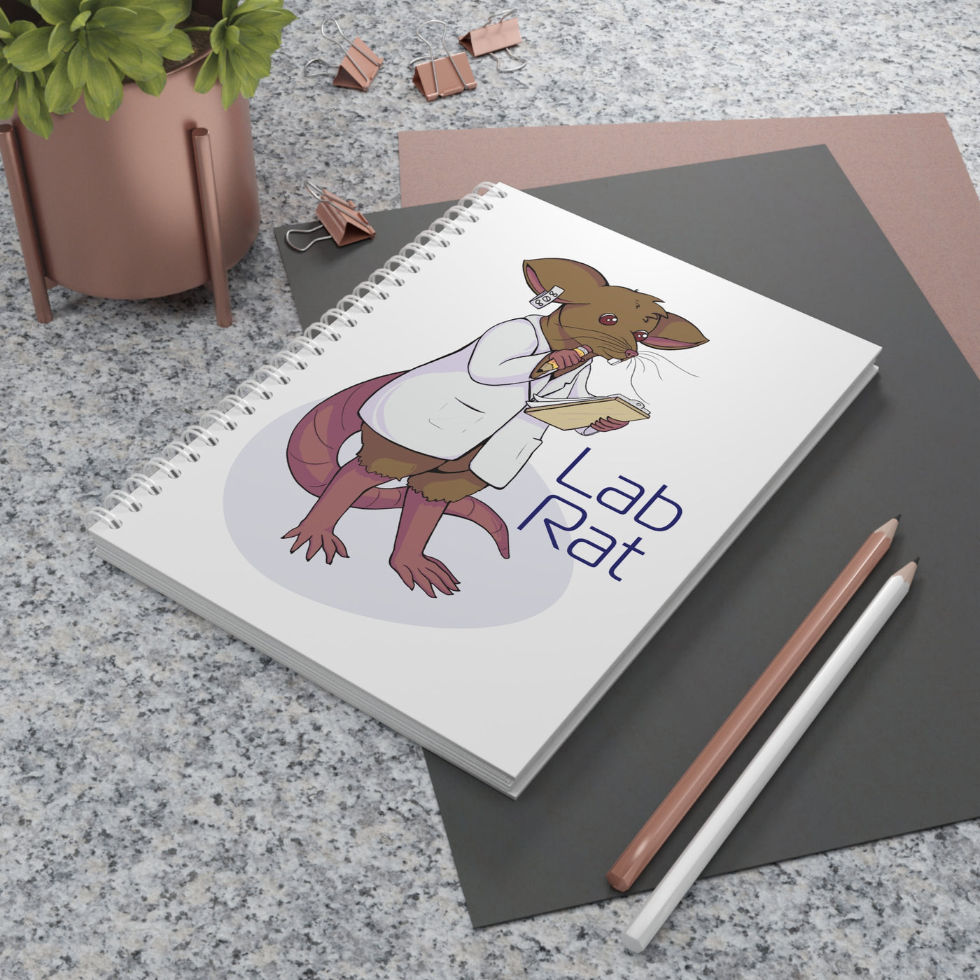 Lab Rat - A5 Notebook