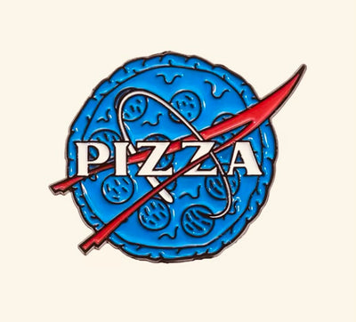 NASA PIZZA - Enamel Pin