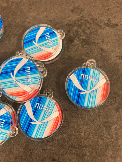 NOAA Climate Change - Acrylic Dangle Earrings