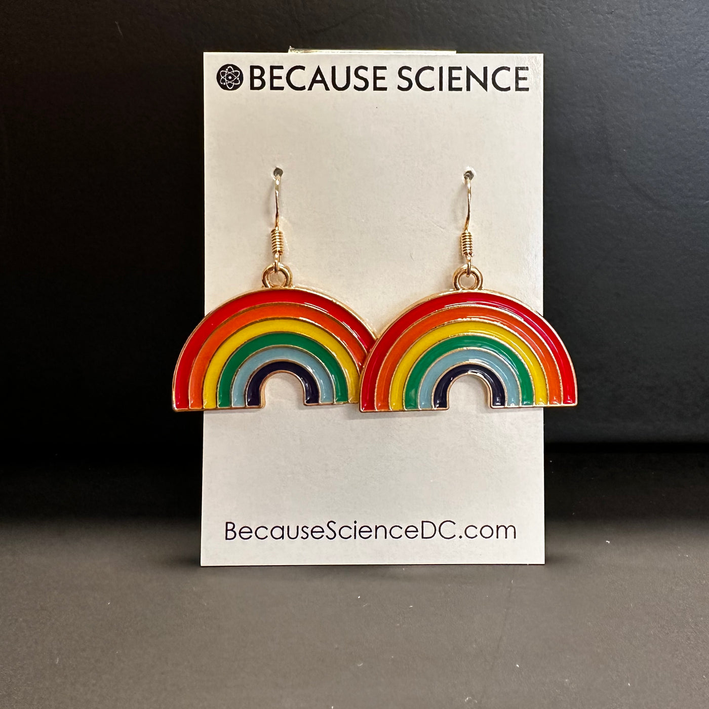 Arched Rainbow Earrings