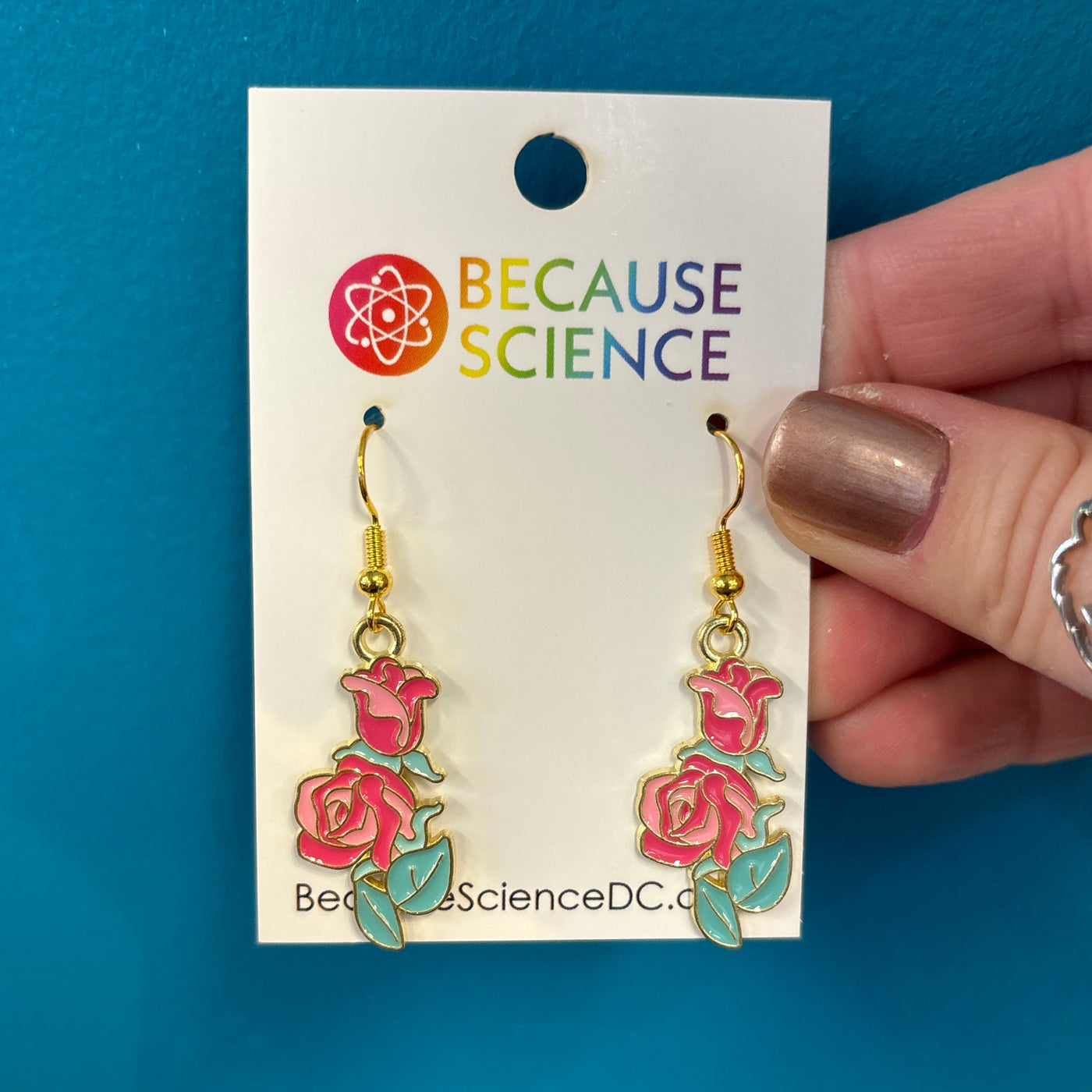 Assorted Flower Dangle Earrings