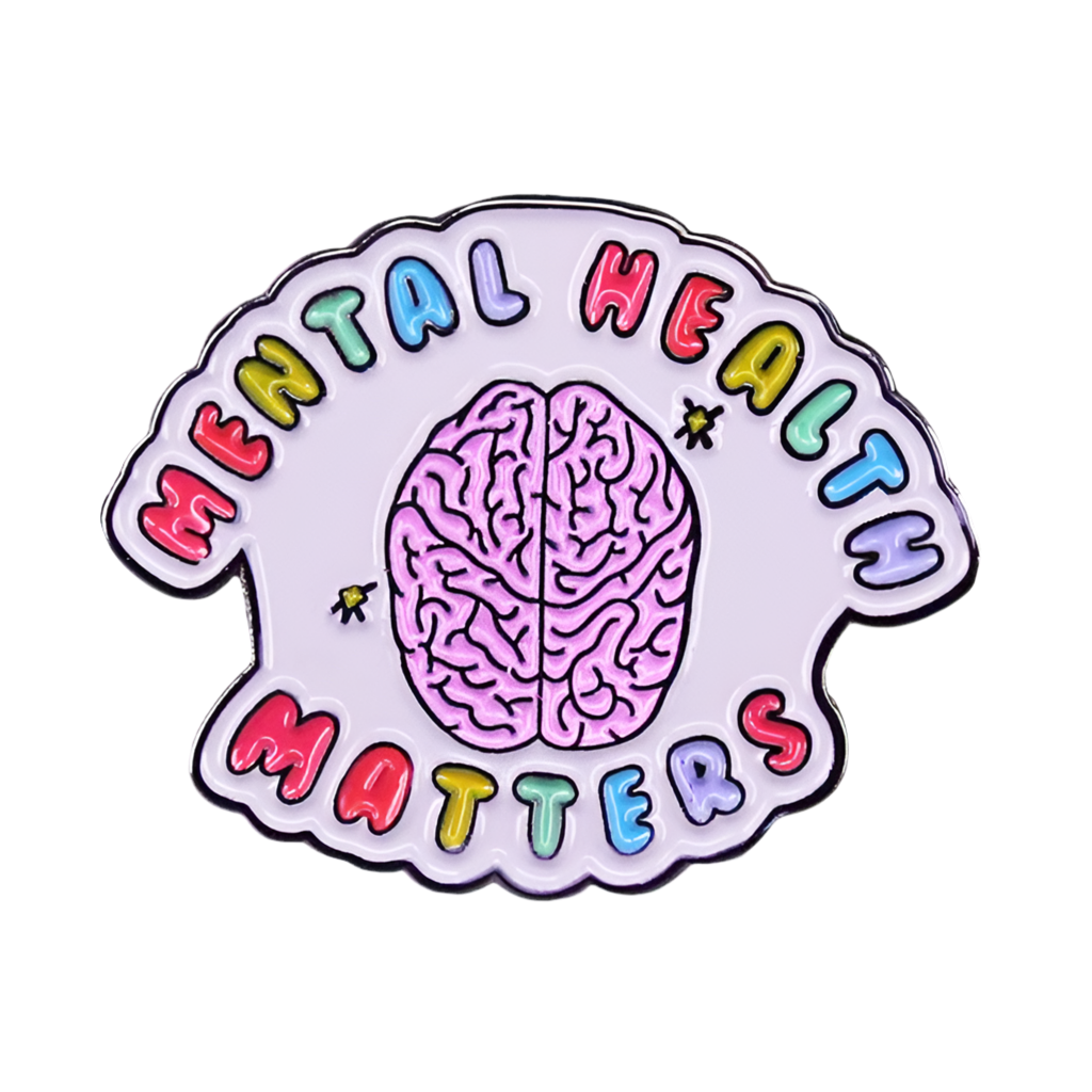 Mental Health Matters Enamel Pin