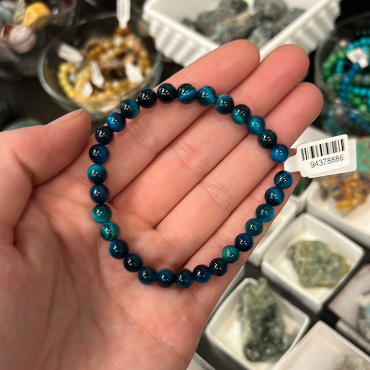 【AEKKI】Secret Code Tigers Eye Gemstone Bracelet Crystal Code ⋅ Tiger Eye ⋅ Bracelet⋅ Charm - Gems In Style