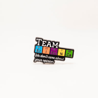 Team Science - Enamel Pin