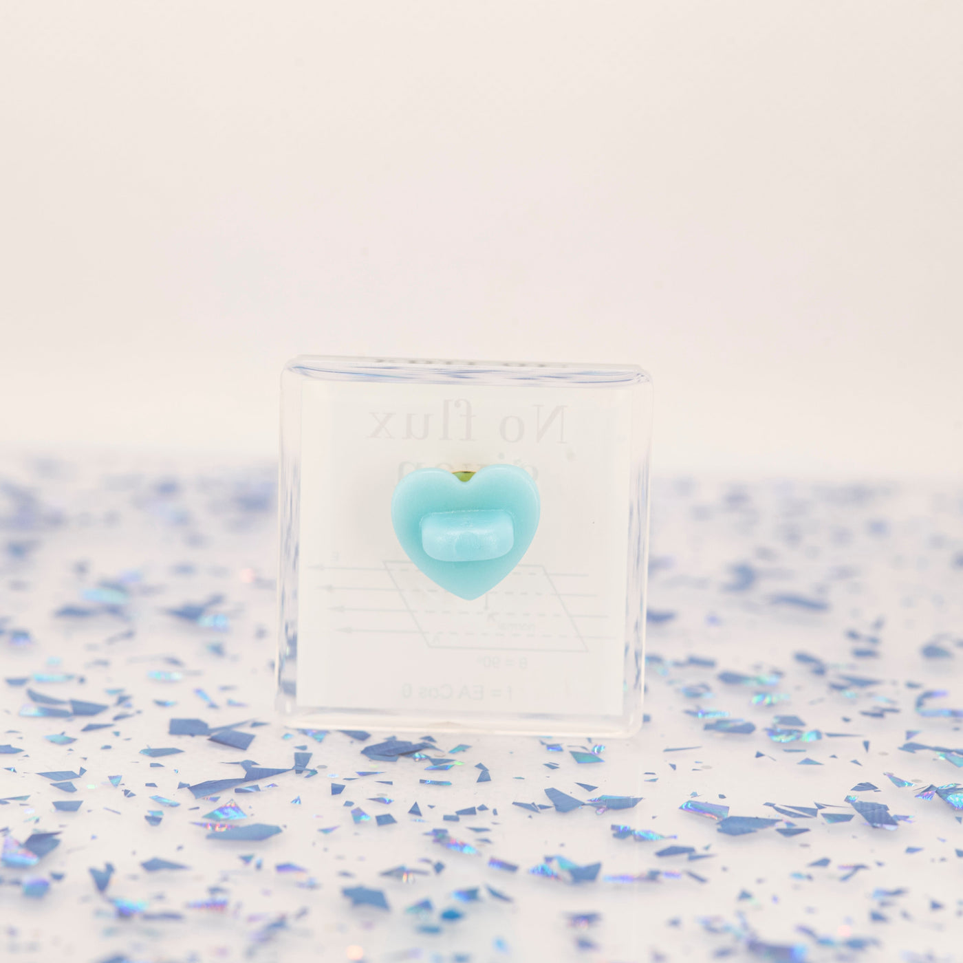 No Flux Given - Acrylic Pin