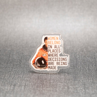 Women Belong, Mae Jemison - Acrylic Pin