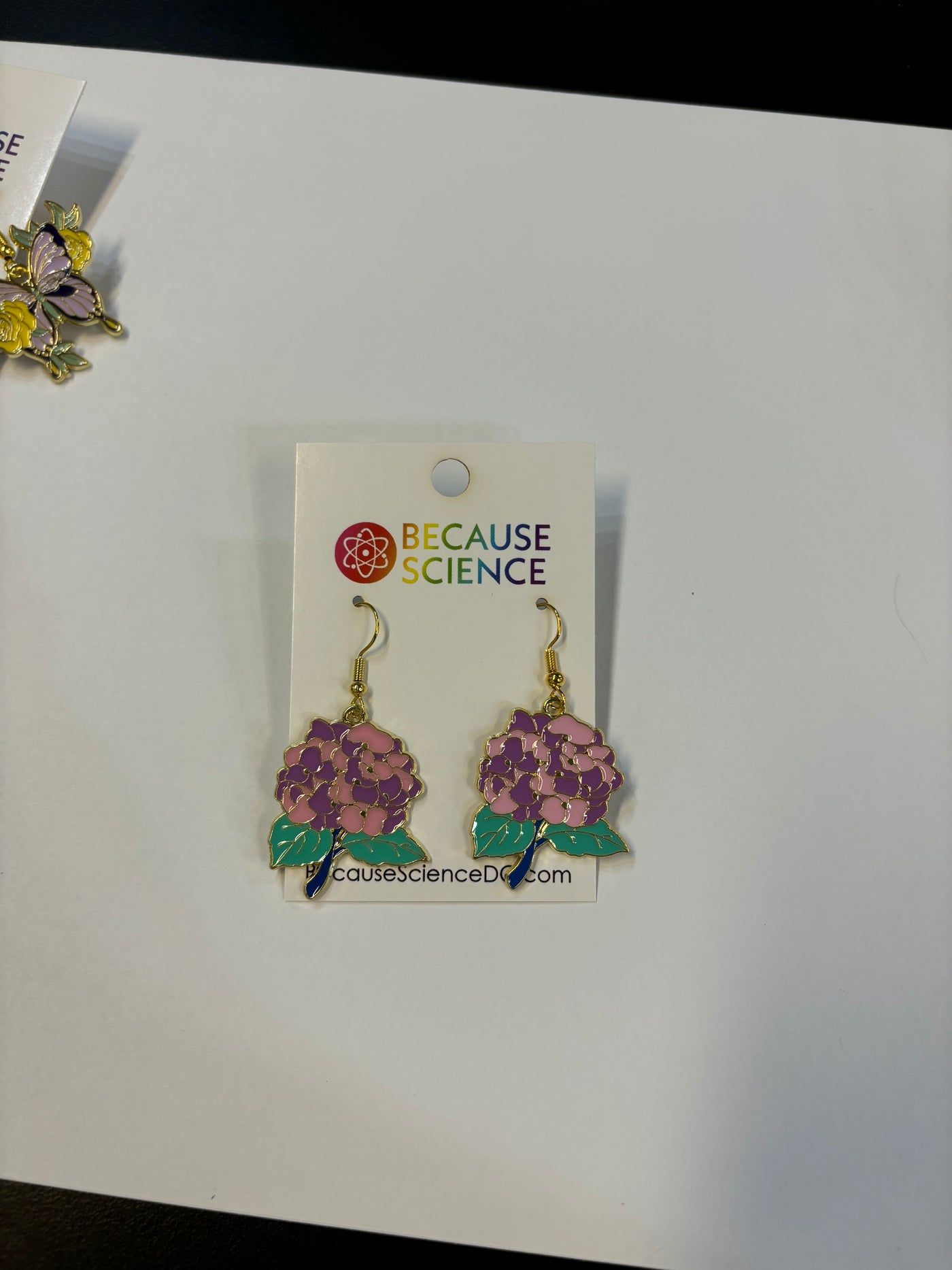 Hydrangea Dangle Earrings