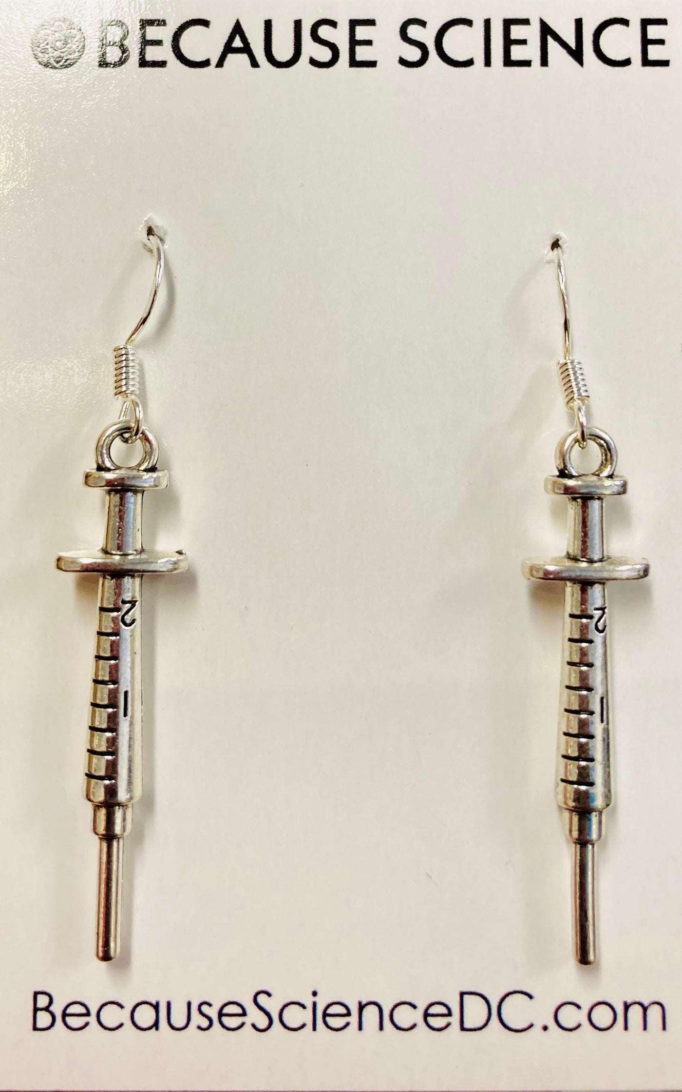 Syringe Earrings