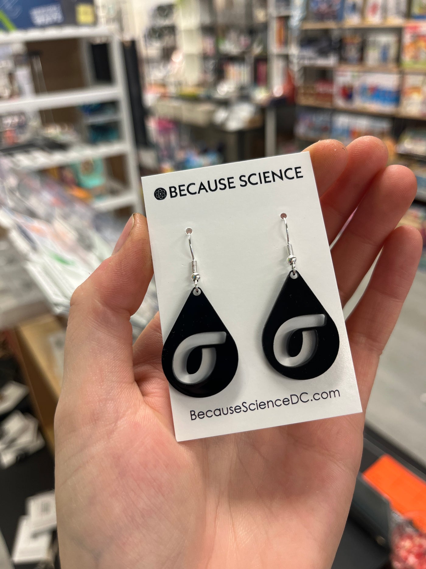 Sigma - Acrylic Dangle Earrings