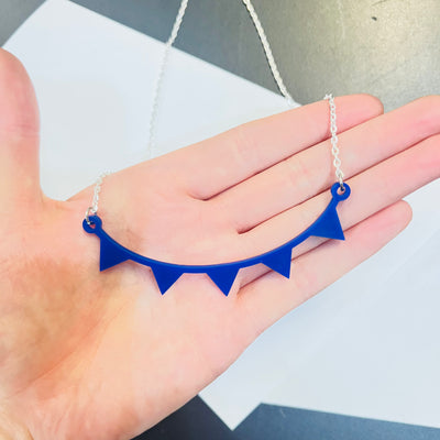 Cold Front - Acrylic Collarbone Necklace