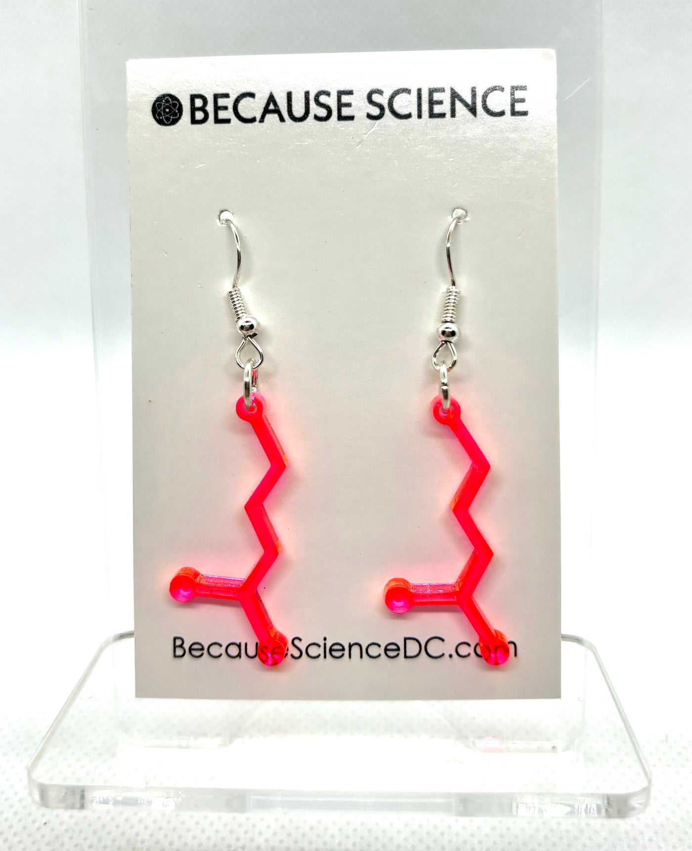 GABA Neurotransmitter - Acrylic Dangle Earrings
