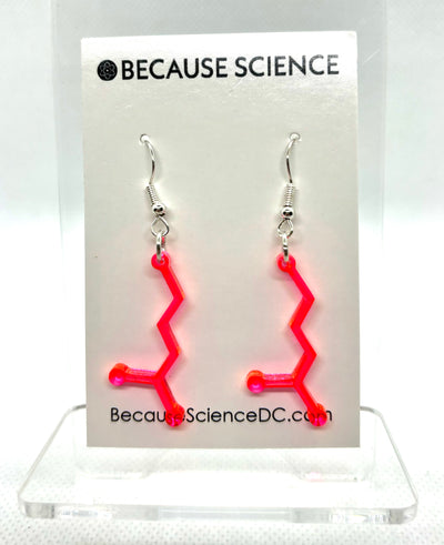 GABA Neurotransmitter - Acrylic Dangle Earrings
