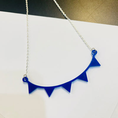 Cold Front - Acrylic Collarbone Necklace