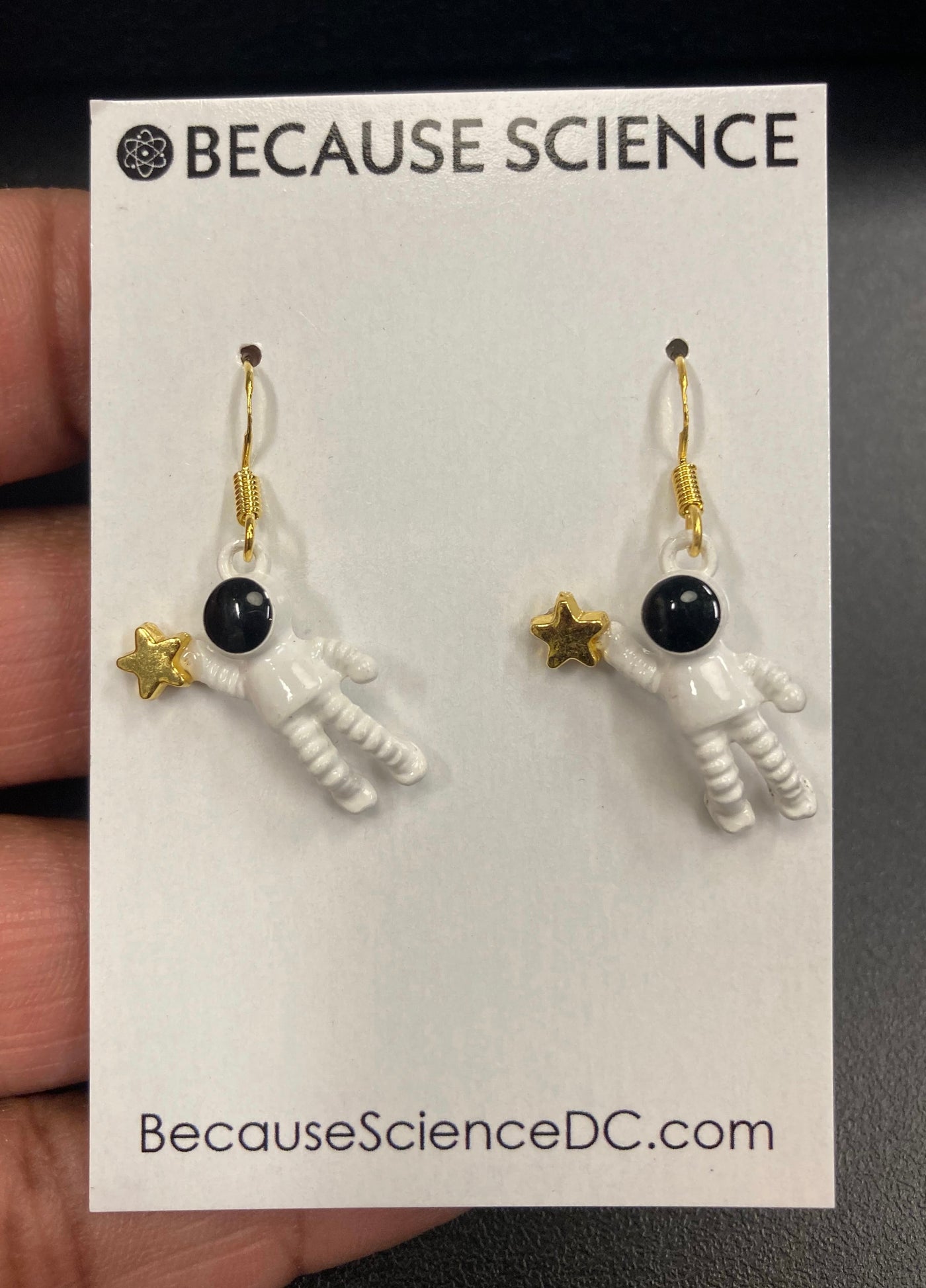 Astronaut + Stars Earrings