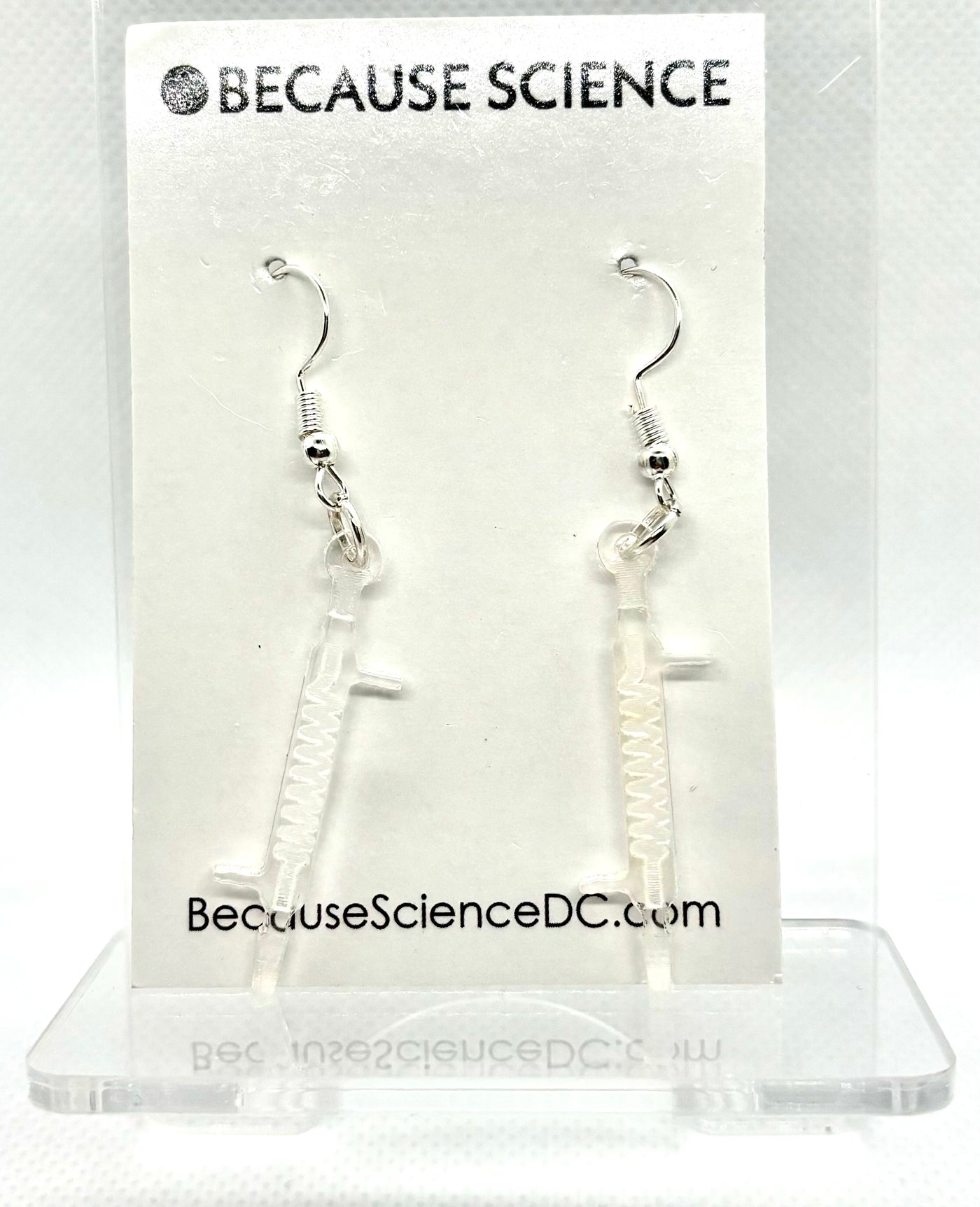 Condenser - Acrylic Dangle Earrings