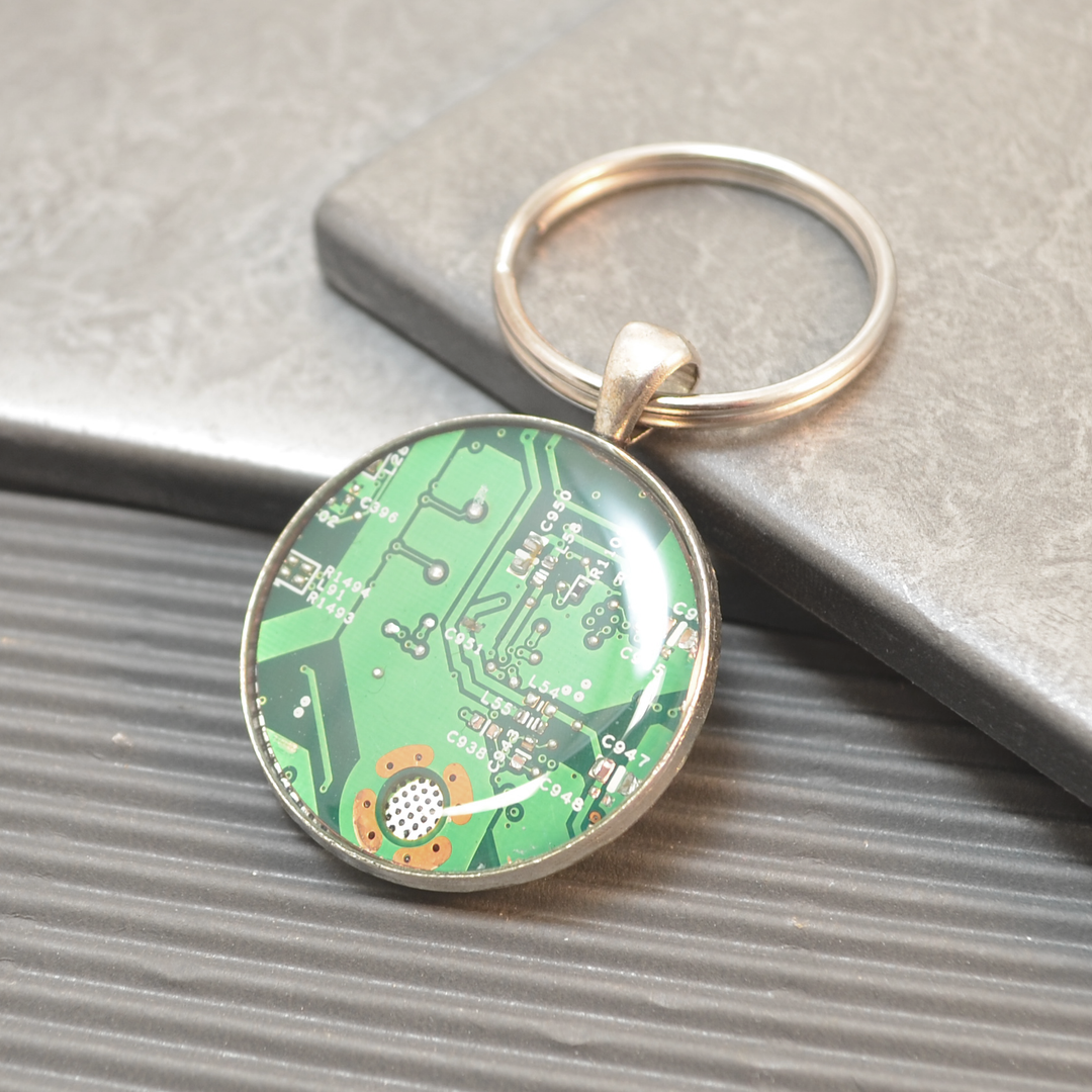 Circuit Board Keychain – Because Science