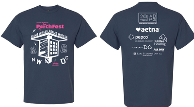 Adam's Morgan PorchFest T-Shirt