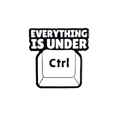 Everything is Under Ctrl Enamel Pin