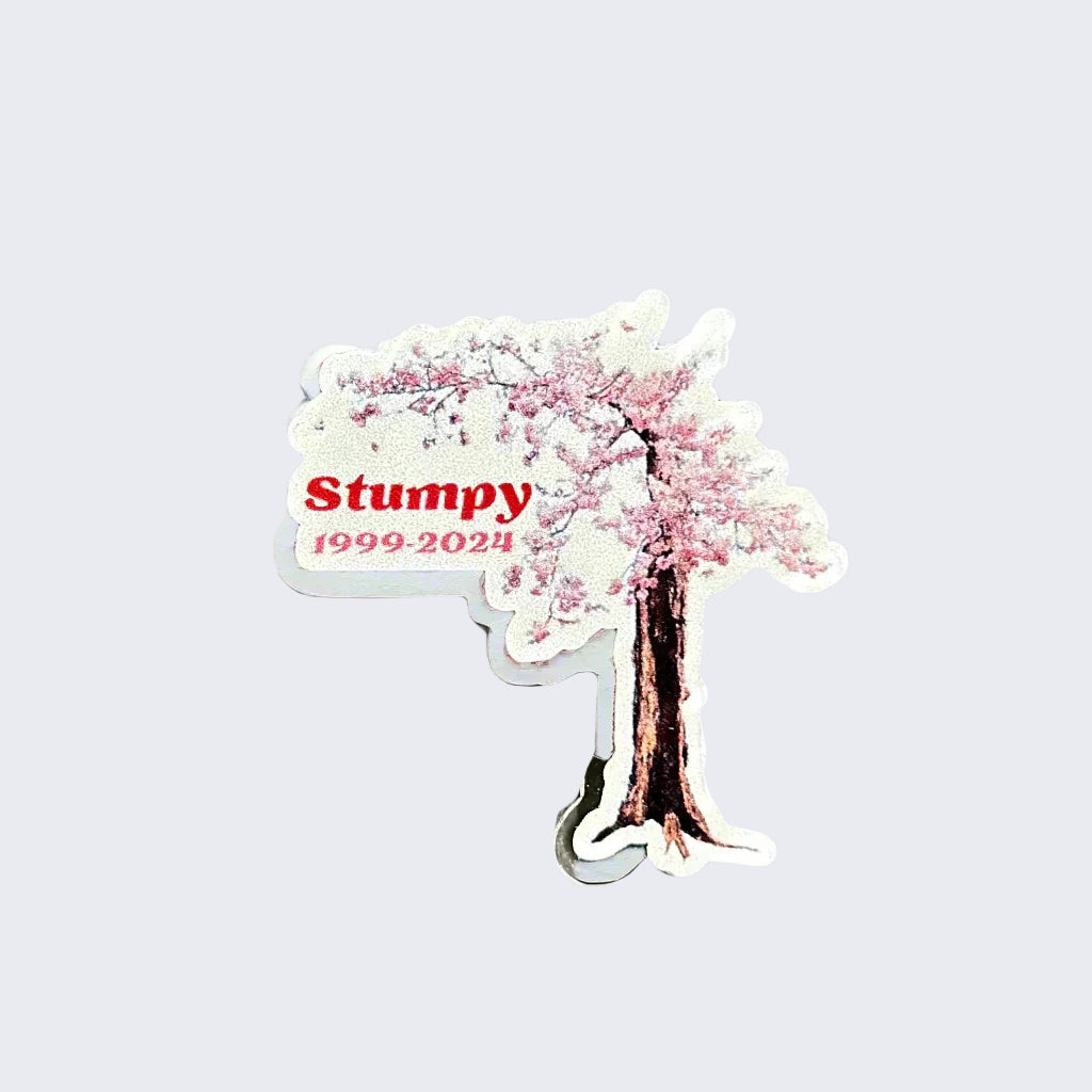 Stumpy (1999 - 2024) - Acrylic Pin