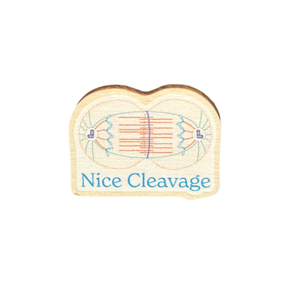 Nice Cleavage - Wooden Pin
