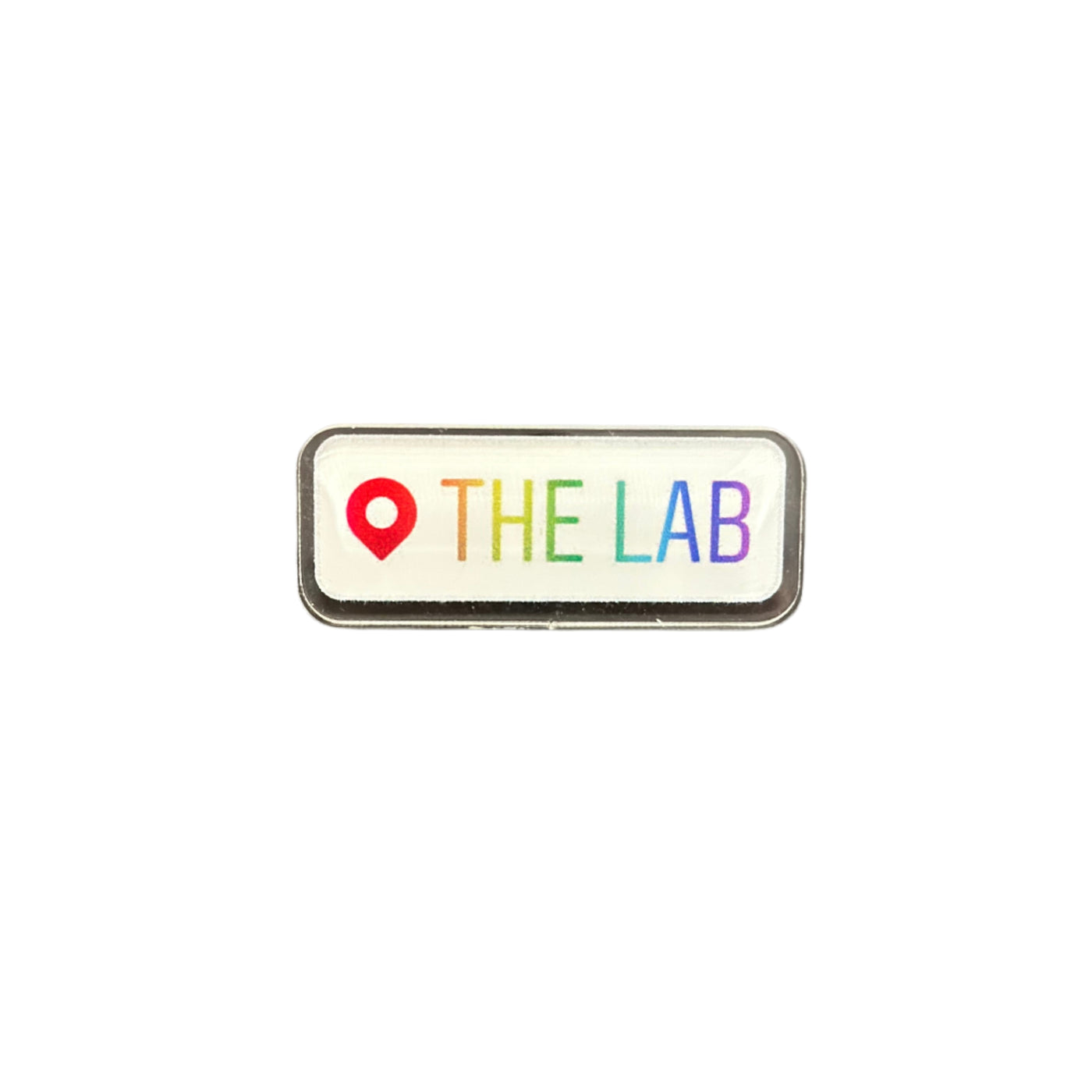 Location: The Lab - Acrylic Pin