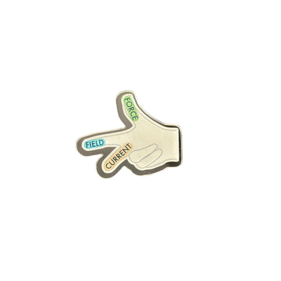 Right Hand Rule - Acrylic Pin