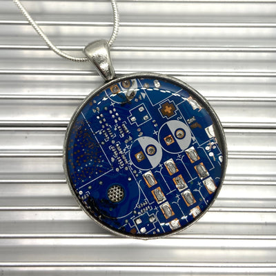 Circuit Board Necklace - Large Size