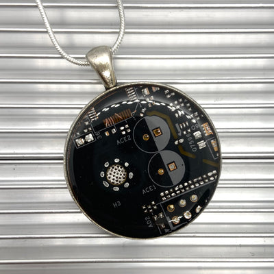 Circuit Board Necklace - Large Size