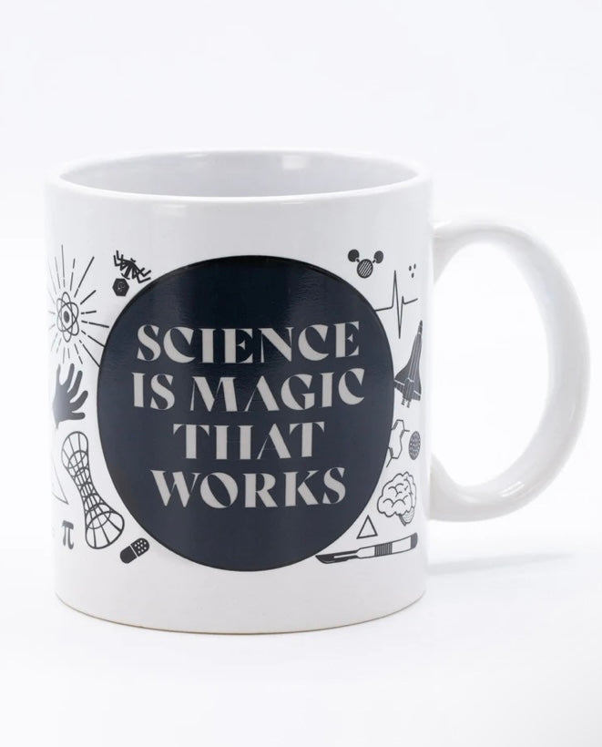 Science is Magic That Works (Heat Change) Mega Mug | 20 oz